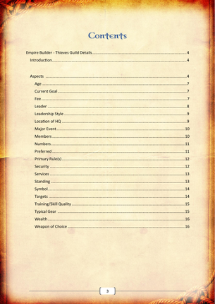 Empire Builder - Thieves Guild Generator Image
