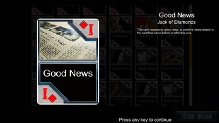Madam Ida's Fortune Telling Playing Cards Image