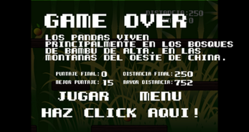 Panda Race screenshot