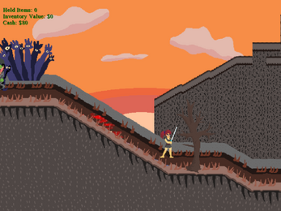 Samurai Zombie Girl screenshot