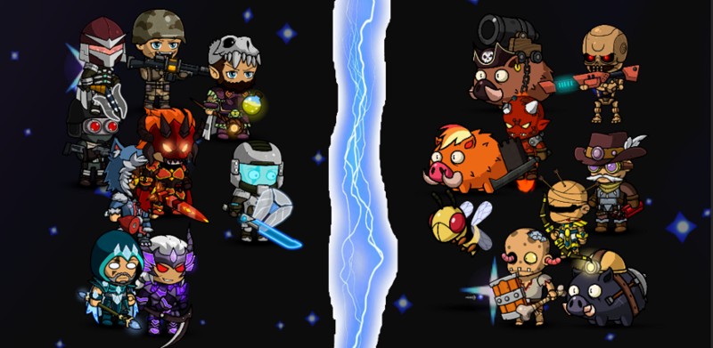 X Hero Line Defense War Game Cover