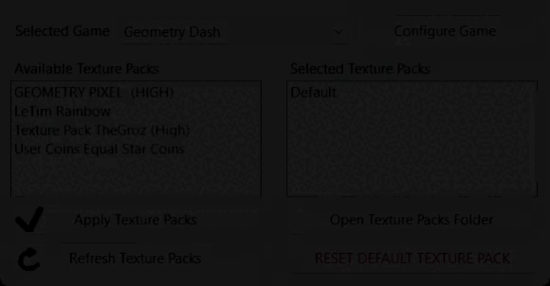 Game Texture Pack Manager Image