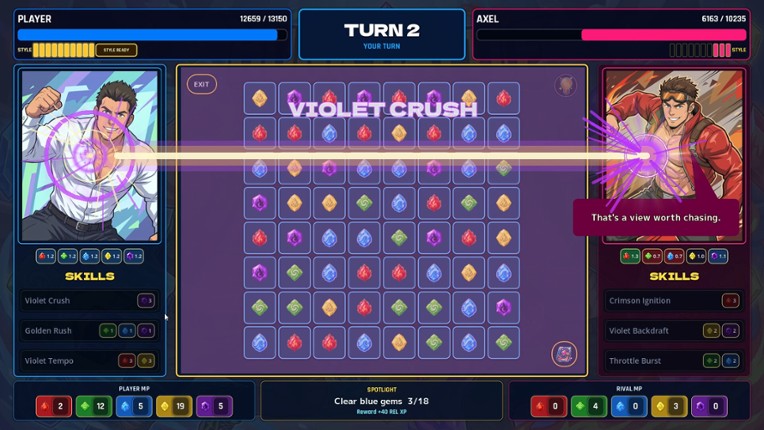 Hunk Battle Gems screenshot