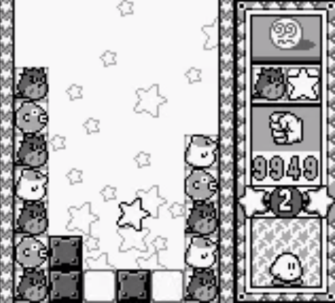 Kirby's Star Stacker screenshot