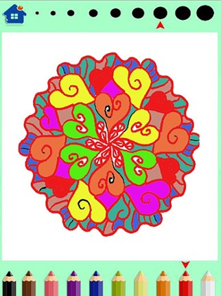 Mandala coloring book - for adults screenshot