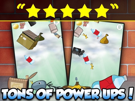 Mega Garbage Toss - Jumping Trash Can Game For Kids &amp; Teens Free Image