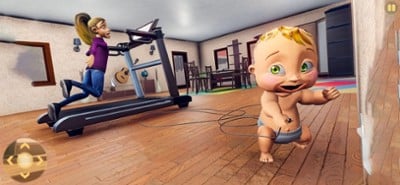 Naughty Baby Life Mom Sims 3D Image