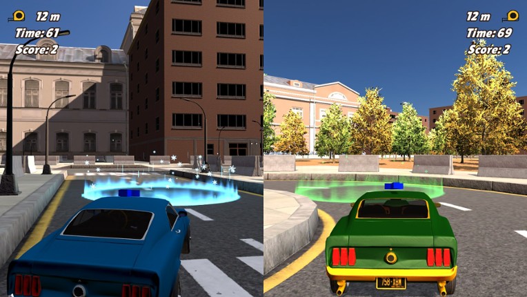 Nitro Car Race - Two Player Xbox & Windows screenshot