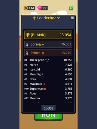 Run Across screenshot