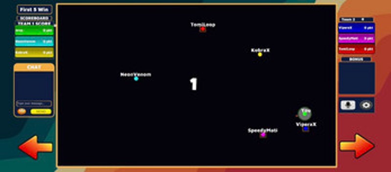 SnakeRush.io - Mobile Multiplayer Survival Battle Image