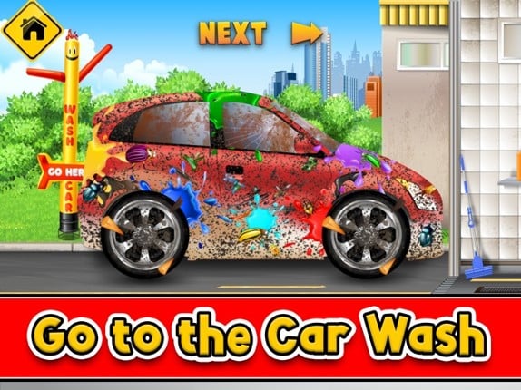 Toddler Car Wash Game for Fun screenshot