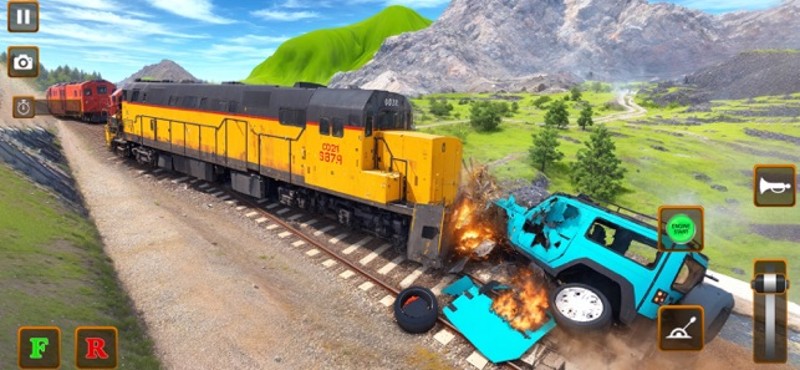 Train Track Rampage Crash screenshot