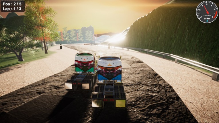 Truck Racing Simulator Multiplayer Game screenshot