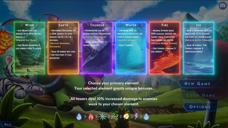 Aetherbound TD screenshot