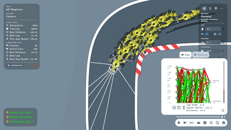 AI Learns To Drive screenshot