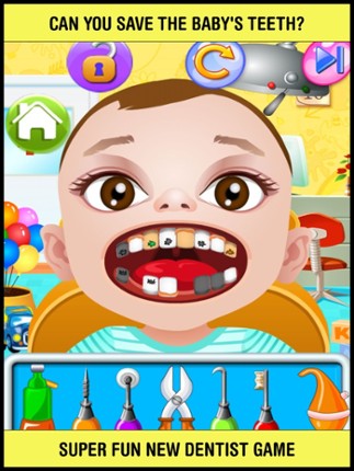 Baby Doctor Dentist Salon Games for Kids Free screenshot