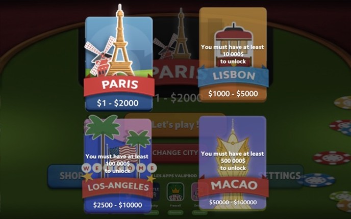 Blackjack 2018 screenshot