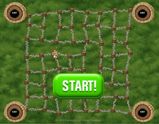 Bunny Runaway (Strategic Puzzle Game) Image