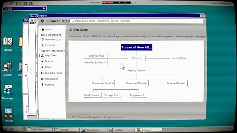 Bureau of Hero Affairs screenshot
