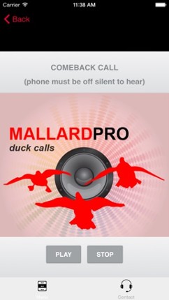 DuckPro Duck Calls - Duck Hunting Calls for Mallards - BLUETOOTH COMPATIBLE Image