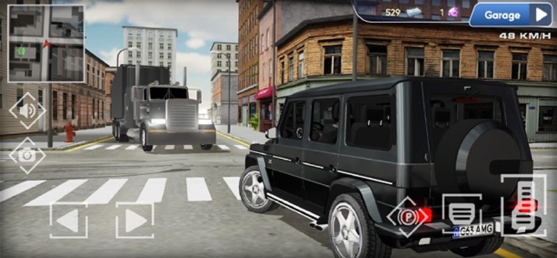 G63 Brabus Driving Simulator screenshot