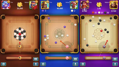 Carrom Lite-Board Offline Game Image