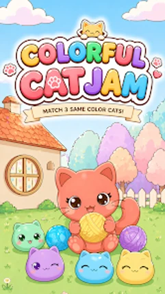 Colorful Cat Jam Image
