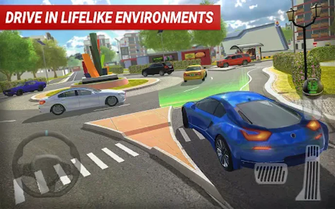 Roundabout 2: City Driving Sim Image