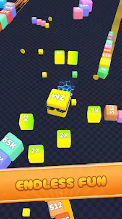 2048 Snake : Number Cube Snake screenshot