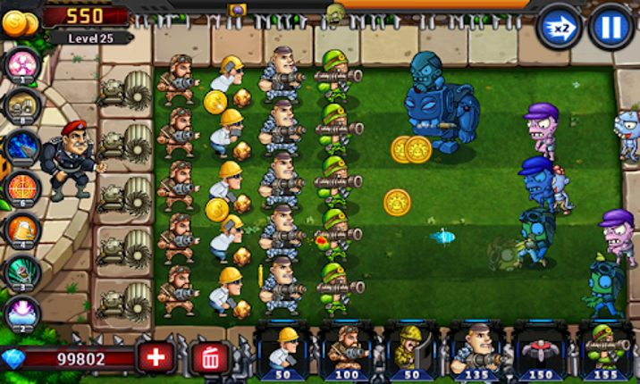 Army vs Zombies :Tower Defense screenshot