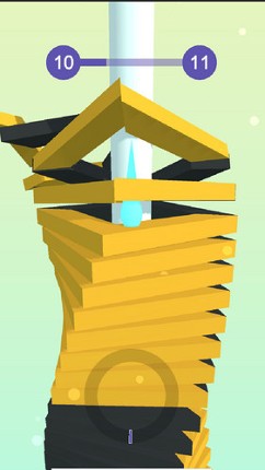 Ball Way Crush Color Tower 3d Image
