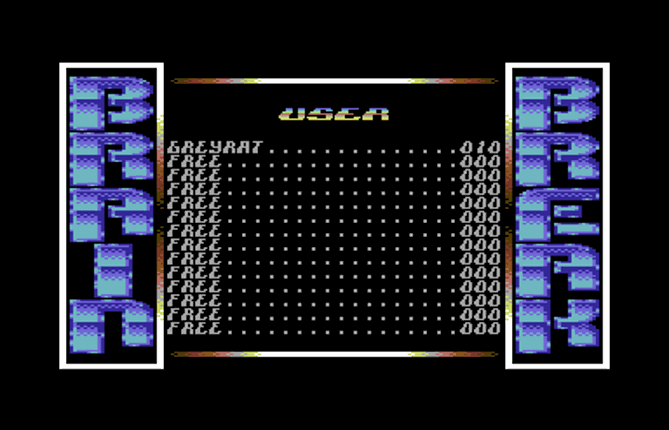 BrainBreak c64 screenshot