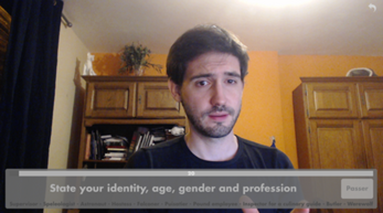 Character Interview screenshot