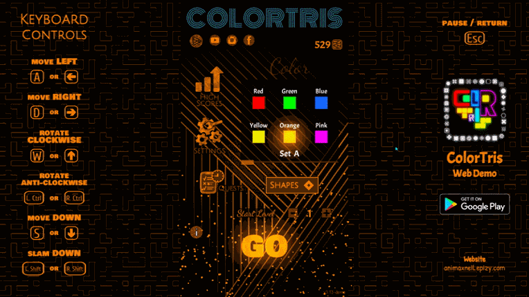 ColorTris screenshot