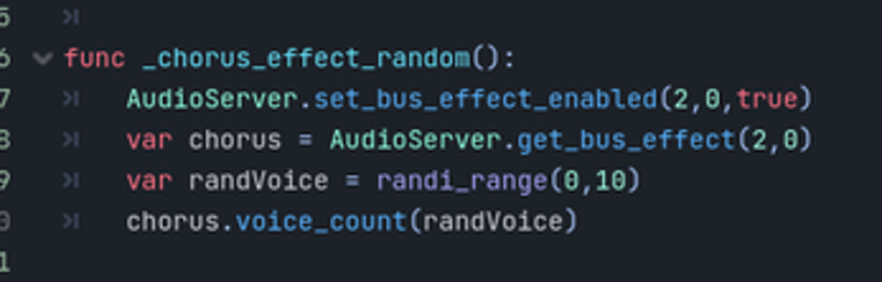 Godot Audio Project screenshot