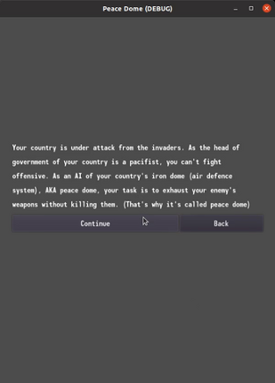 Peace Dome screenshot