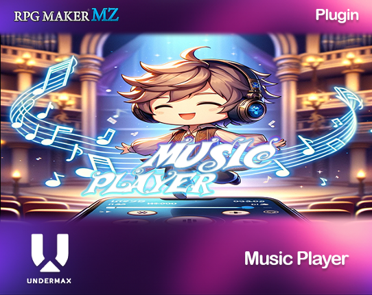 RPG MAKER MZ Plugin: Music Media Player Game Cover