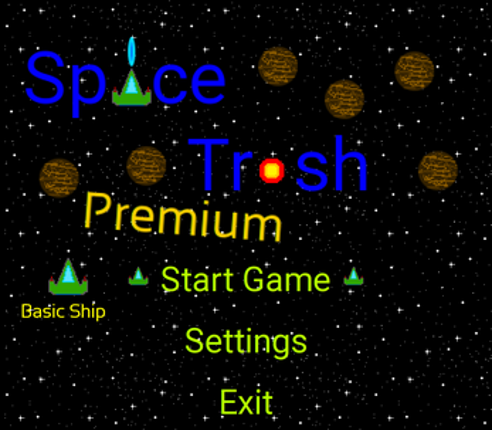 Space Trash Premium Image