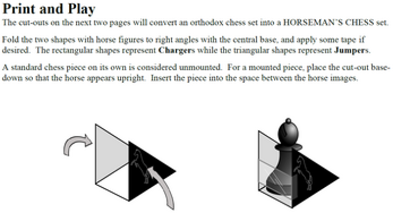 Horseman's Chess PnP Image