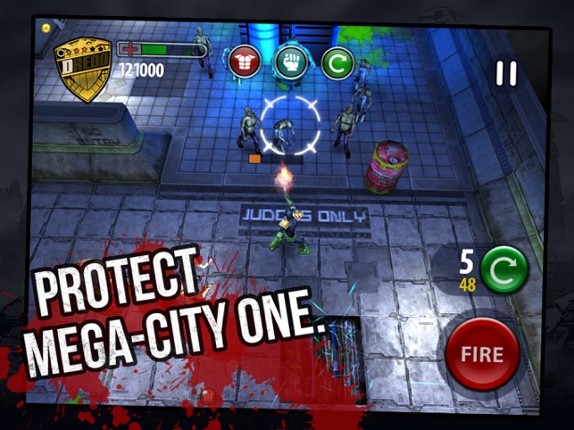 Judge Dredd vs Zombies Image