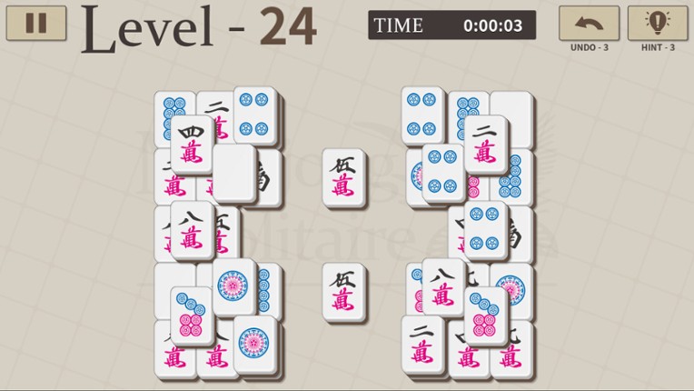 Mahjong Solitaire 100 screenshot