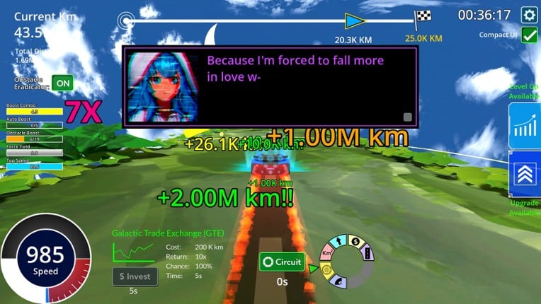 Progress Racer RPG screenshot