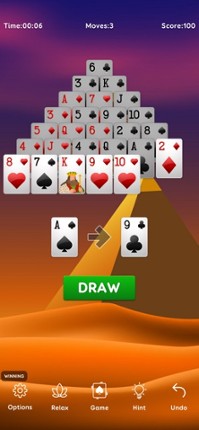 Pyramid Solitaire: Calm screenshot