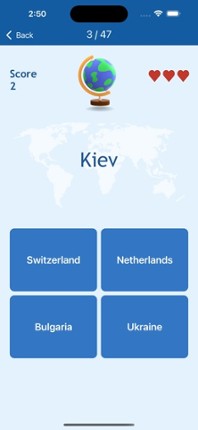 Quiz Capitals of the countries Image