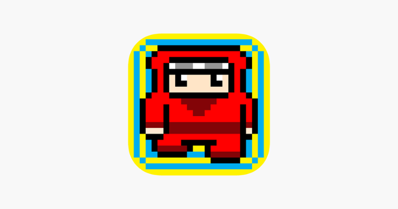 Red Ninja Escape - Go Run Away Challenge 8 bit Games Image