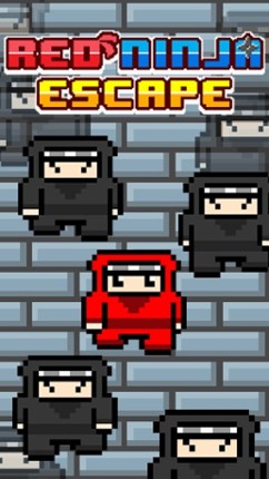 Red Ninja Escape - Go Run Away Challenge 8 bit Games screenshot