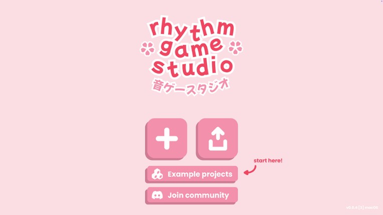 Rhythm Game Studio screenshot