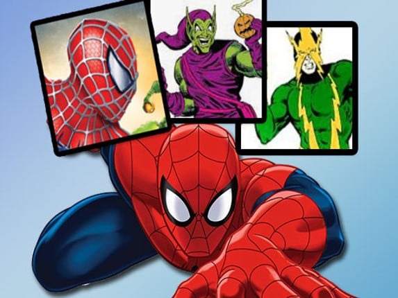 Spiderman Match Cards Game Cover