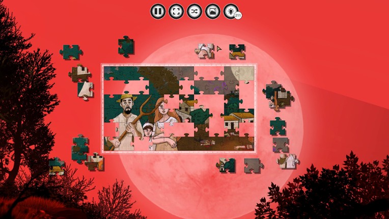 The Villager and the Werewolf screenshot