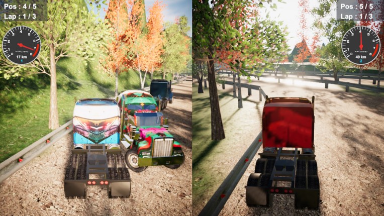 Truck Racing Simulator Multiplayer Game screenshot